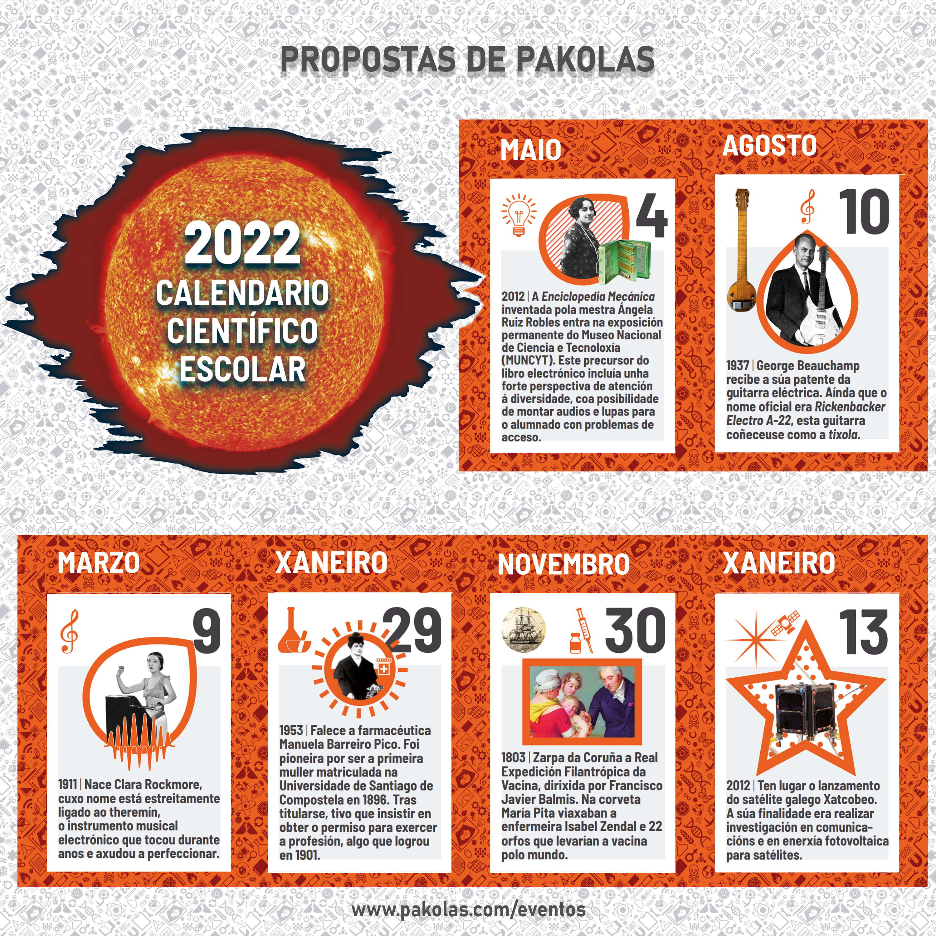 2022 calendario PROPOSTO FACE